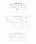 Carburetor Overhaul Kit EngineValve Gasket Sets Diagram and Parts List for 540477-0112-E1  Briggs and Stratton Engine